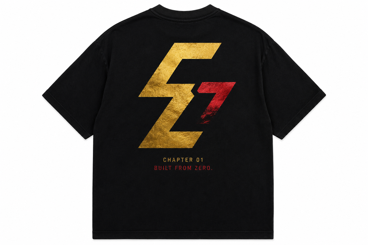 STREET CULTURE TEE S1721 // GOLD SIGNAL 001