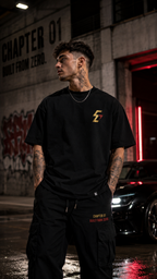 STREET CULTURE TEE S1721 // GOLD SIGNAL 001